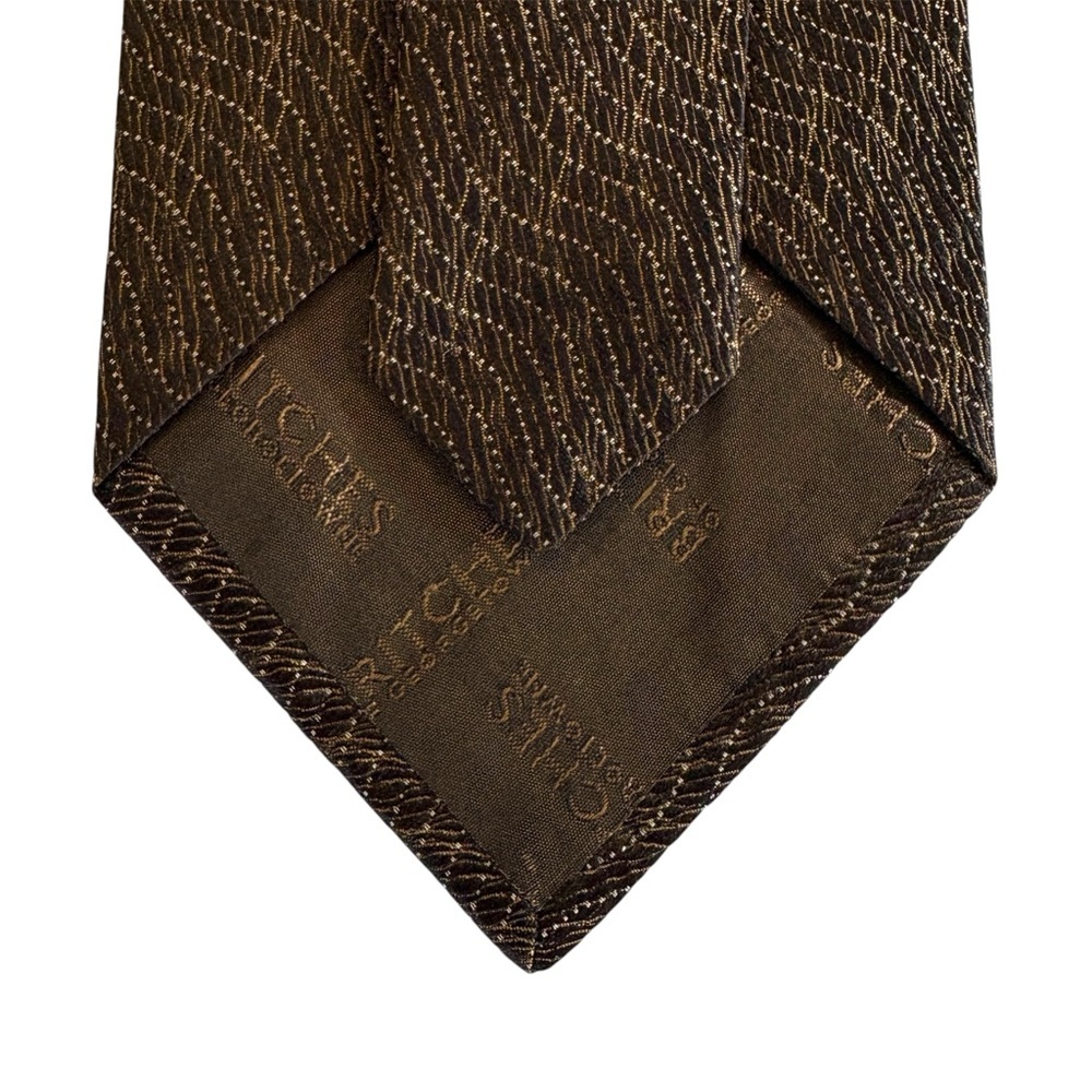 Vintage Biella Italy Britches Of‎ Georgetown Burgundy Preppy Silk Neck Tie - Picture 5 of 11